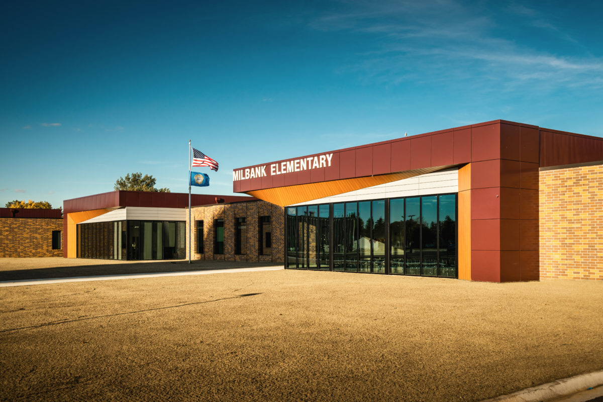 Milbank Elementary School CoOp Architecture